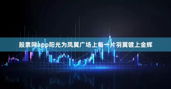 股票网app阳光为凤翼广场上每一片羽翼镀上金辉